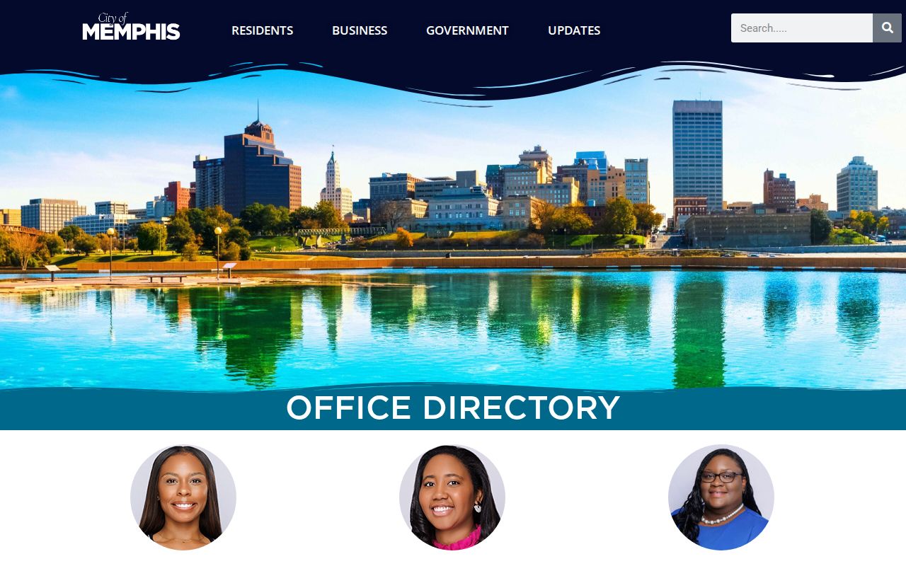 Memphis people directories city staff roster